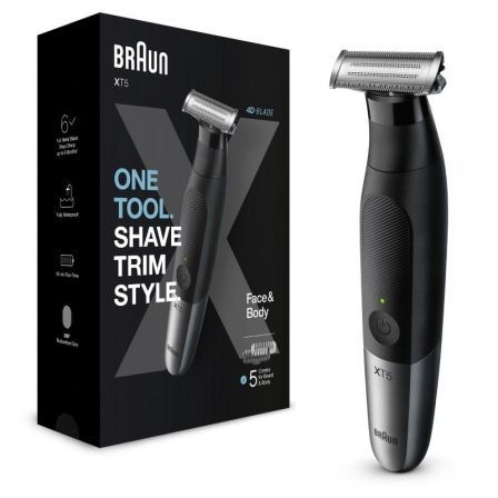 Braun Series X XT5100 Afeitadora y Recortadora Wet & Dry con 6 Accesorios